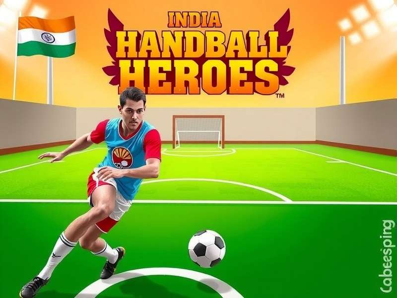 India Handball Heroes Game Cover